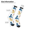 thumbnail image 2 of Naloa Dinosaur Thigh High Socks Extra Long Stretchy Sock Women Over Knee High Opaque Stocking Daily Wear, 2 of 6