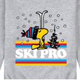 thumbnail image 3 of Peanuts - Ski Pro - Men's Crew Fleece Sweatshirt, 3 of 6