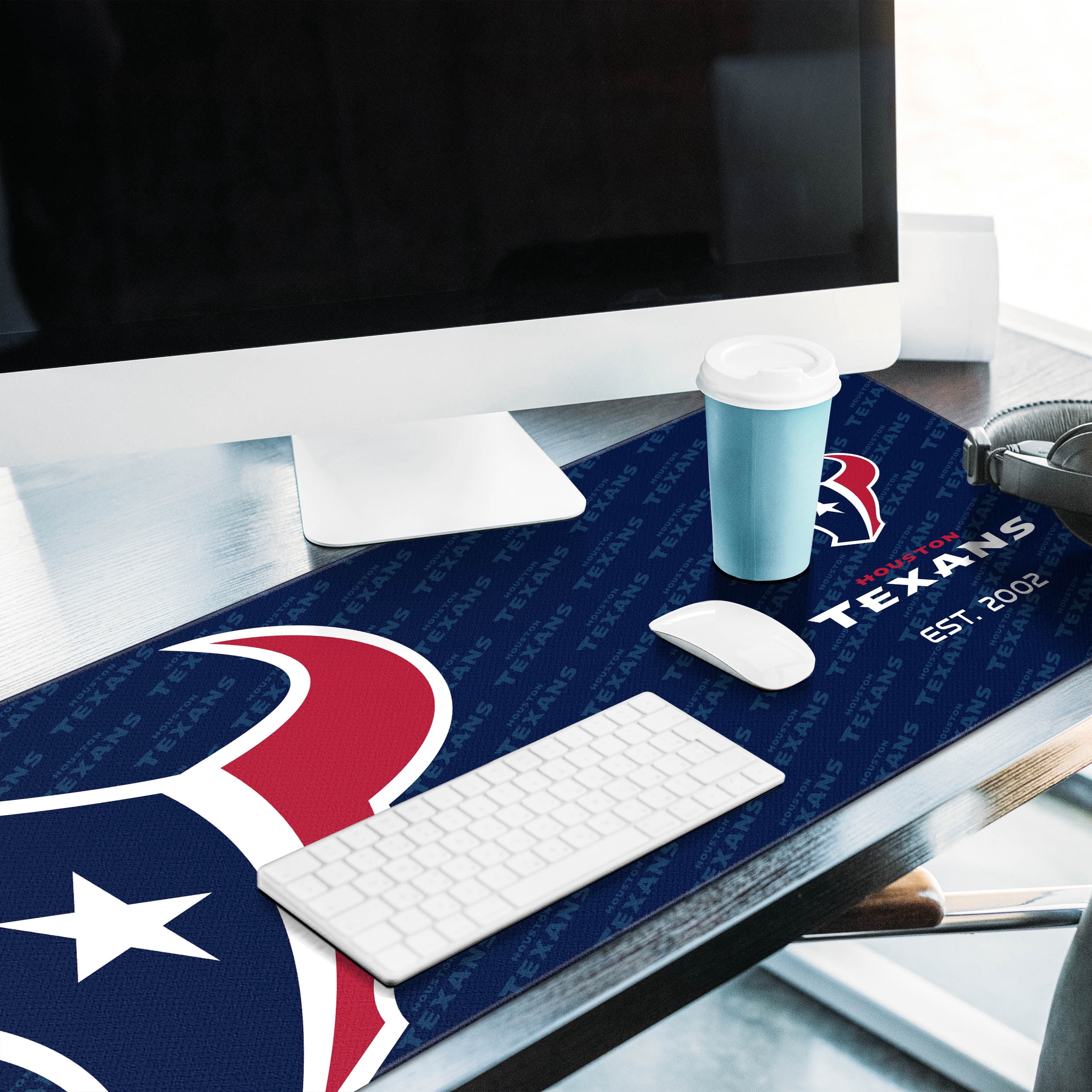 Houston Texans Logo Series Desk Pad SMU