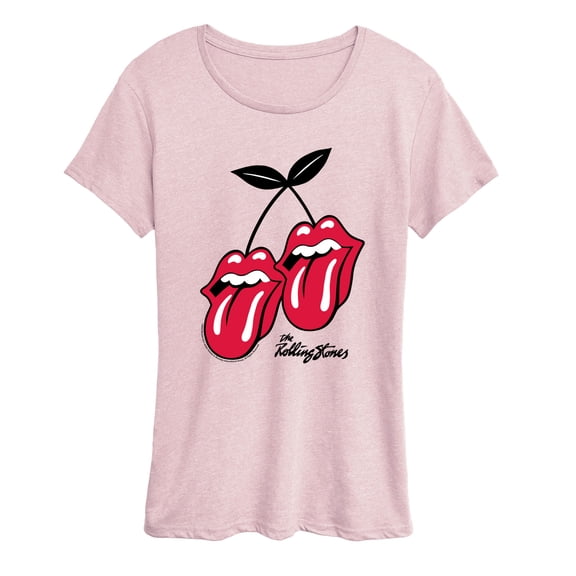 Rolling Stones - RS Cherry Logo Women's Short Sleeve Graphic T-Shirt