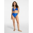thumbnail image 4 of Time and Tru Women's and Women's Plus Size High Rise Bikini Bottoms, Sizes XS-3X, 4 of 6