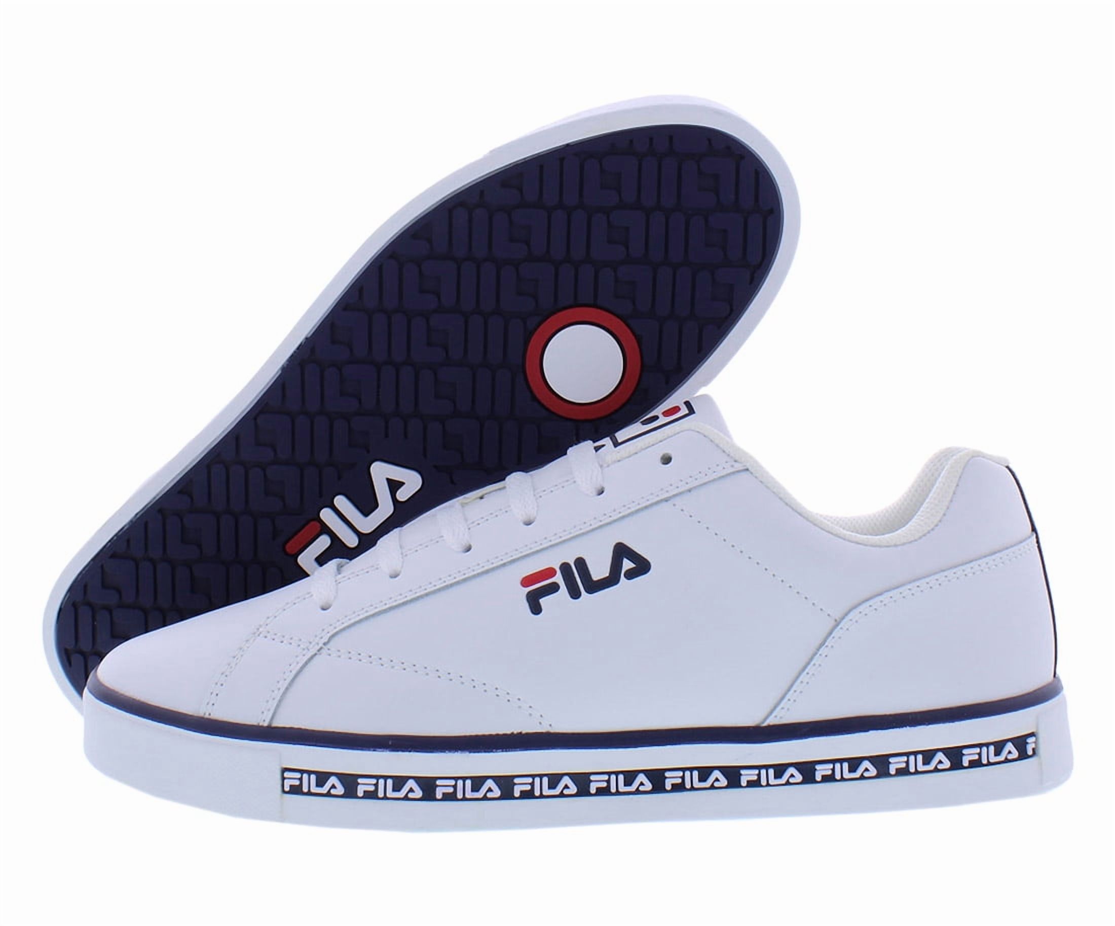 *NEW* FILA Men\'s CORDA Sneaker 126 Size 10 1/2 White/Red/Blue Technology Concept Reintroducing the FILA Corda, inspired by our tennis  main image 4
