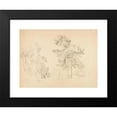 thumbnail image 2 of Jacques-Raymond Brascassat 18x14 Black Modern Framed Museum Art Print Titled - Countryside, 2 of 5