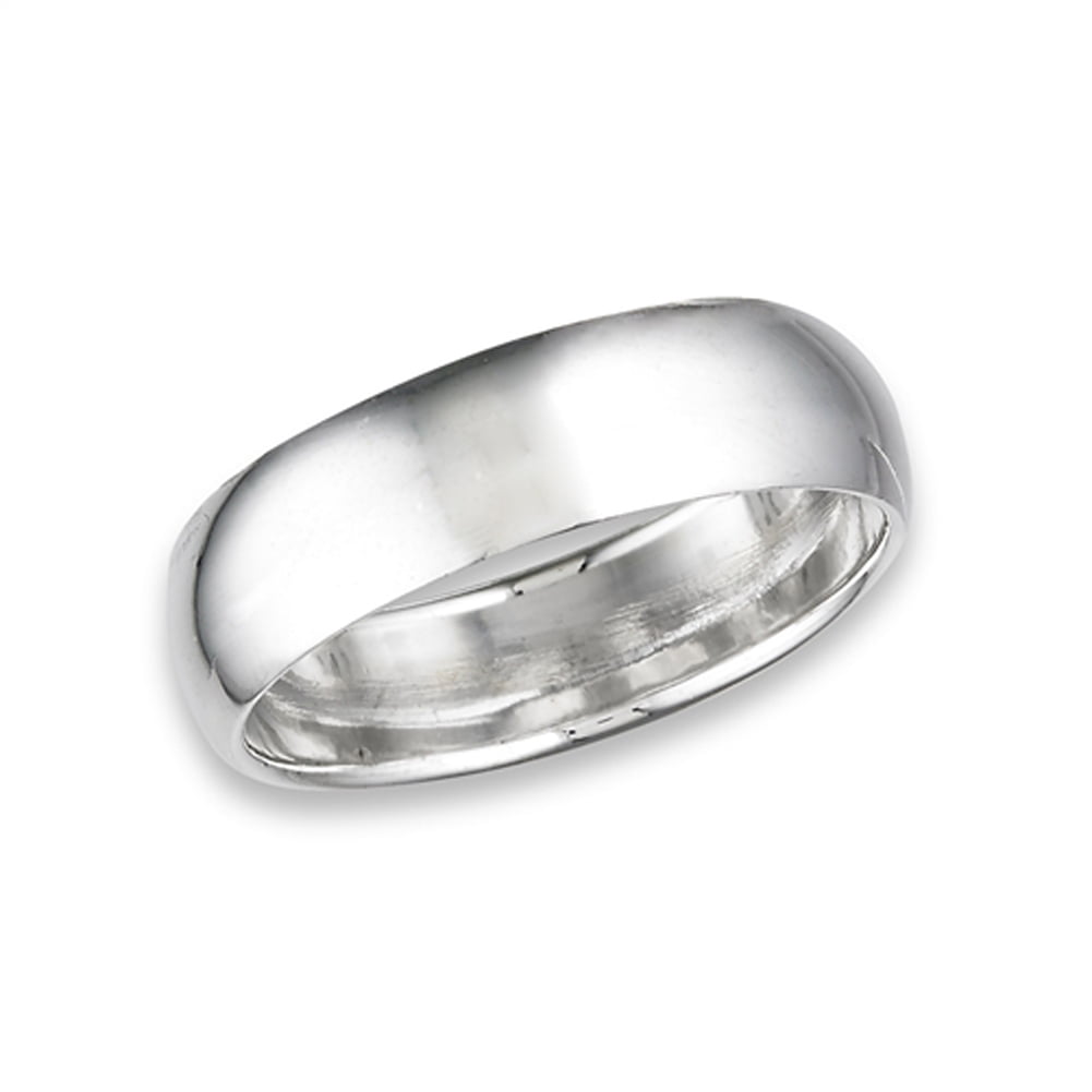 Sterling Silver 925 Unisex  Men/Women Classic Wedding Band 3mm Ring Size 4 To 13 