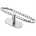 thumbnail image 3 of Namzi Self Adhesive Towel Ring for Bathroom Stainless Steel Adhesive Hand Towel Holder No Drilling Modern Hand Towel Hanger Stick on Wall Brushed Nickel, 3 of 5