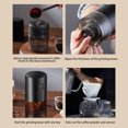 thumbnail image 6 of Coffee Grinder, Adjustable Coarseness Ceramic Burrs, USB Charging, Wireless Portable, Quiet Operation, with Cleaning Brush, Plastic Material, 6 of 8