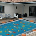 thumbnail image 5 of 25 x 45 Feet Pool Leaf Net Cover - Rectangle Inground Swimming Pool Cover, Keeps Leaves Out (Black), 5 of 13