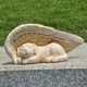 thumbnail image 5 of Moyic Ángel mascota adornos decoración perro ala dormir figurita escultura estatua bonita resina modelo manualidades escritorio jardín Decoración del hogar, 5 of 6
