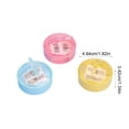 thumbnail image 3 of Darzheoy Pencil Sharpener, Double Hole Sharpener with Lid and Cover, Random Color Handheld Sharpener, Compact Drawing Tool, Portable Aesthetic Stationery for Home, Office, Desk, Art, 3 of 6
