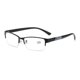 thumbnail image 1 of 1pair Stylish Semi-Rimless Reading Glasses for Men - Perfect for Business and Presbyopia Correction, 1 of 4