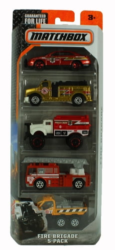 matchbox fire trucks 5 pack