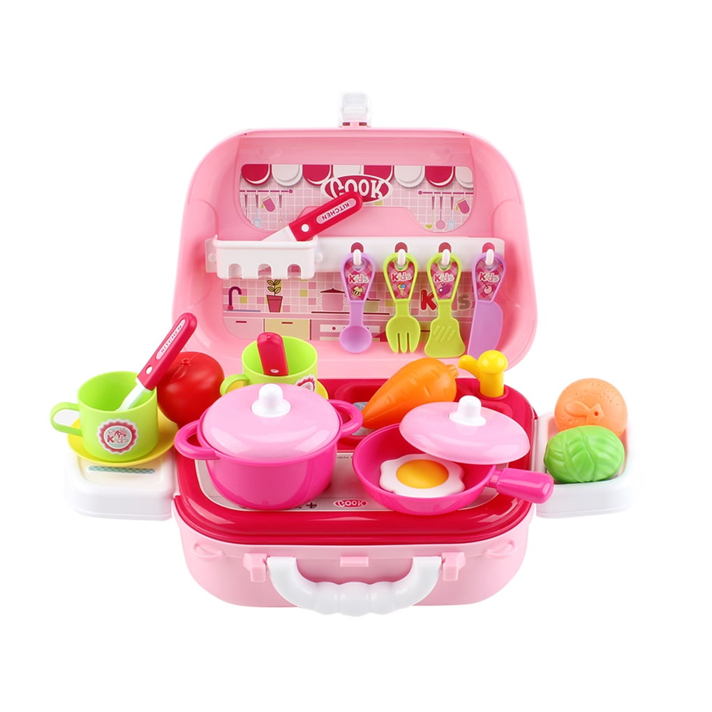 Boyijia Pretend Play Kitchenware Children Simulation Kitchen Cooking
