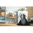 thumbnail image 2 of Ahgly Company Machine Washable Indoor Rectangle Transitional Midnight Gray Area Rugs, 4' x 6', 2 of 7