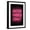 Black Frame, variant on Art.com Good Vibes Only - Pink Neon Stretched Canvas Print Wall Art, 12" x 18"