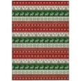 thumbnail image 2 of Addison Rugs Chantille Indoor/Outdoor Transitional Holiday Red Machine Washable Rectangle Rug, 8' x 10', 2 of 7