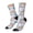 2 Black-2, variant on Unicorn DoingYoga Print Adult Socks for Men & Women,Calf Socks, Ankle Socks,Boots Socks,Breathable Casual Sock,Unisex Crew Socks