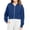Navy, variant on Kukoosong Girls Long Sleeve Sweatshirts Toddler Girl Fall Clothes V Neck Plain Hooded Hoodies Zip Up Pullover Tops for 7 Years