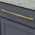 thumbnail image 4 of Belwith Keeler B075320 Olivet 8-13/16" Center To Center Organic Curved Cabinet Bar Handle, 4 of 7