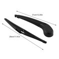thumbnail image 4 of Qiilu Rear Wiper Arm Blade, Windshield Wiper Arm,Car Auto Rear Windscreen Windshield Wiper Arm & Blade for Renault Grand Scenic, 4 of 5