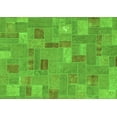thumbnail image 1 of Ahgly Company Indoor Rectangle Patchwork Green Transitional Area Rugs, 4' x 6', 1 of 4
