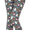 thumbnail image 3 of LAVRA Womens Christmas Leggings Regular & Plus Size Holiday Xmas Pajama Pants, 3 of 3