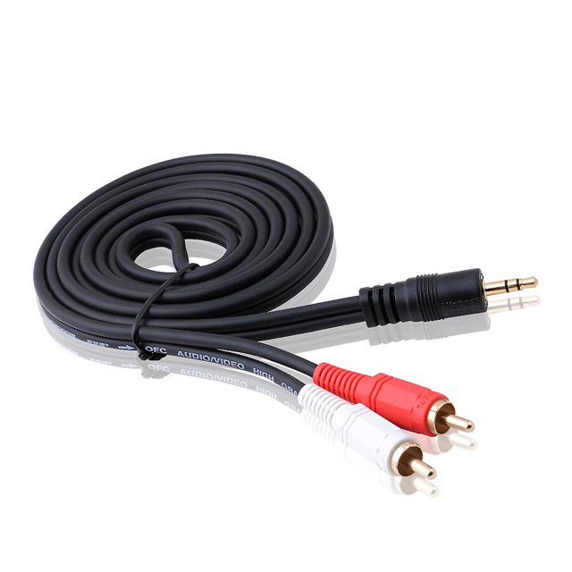 Alta calidad 5 metros 3,5 a doble Lotus Audio Cable 3,5mm estéreo a doble Lotus Head 3,5 un punto dos 2 piezas Banban ZefeiWu 8390605574832