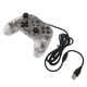thumbnail image 5 of Wired Game Controller Dual Vibration RGB Transparent Shell Gamepad Joystick for Xbox PC White, 5 of 5