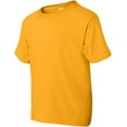 thumbnail image 4 of Gildan Dryblend Youth Tee , G800B , Gold , Medium, 4 of 7
