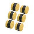 thumbnail image 1 of Tennis Racket Grip Tape, Wear Resistant Badminton Racket Overgrip 6Pcs PU Frosted  For Sports Lover Black,White,Red,Yellow,Purple,Blue, 1 of 8