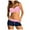 Pink, variant on Tankini Sets for Women Women Two Pieces Bathing Top Ruffled With High Waisted Bottom Bikini Set Clothing Tankinis Set