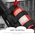 thumbnail image 4 of LOLIPPYY Extincteur de Coffre Support PU Noir Design Professionnel 1ensemble, 4 of 8