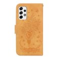 thumbnail image 3 of Feishell Wallet Phone Case for Samsung Galaxy A53 5G,for Women Men,Butterfly & Rose Embossed PU Leather Magnetic Clasp Flip Stand Card Slots Shockproof Ultra Thin Protective Cover,Yellow, 3 of 8