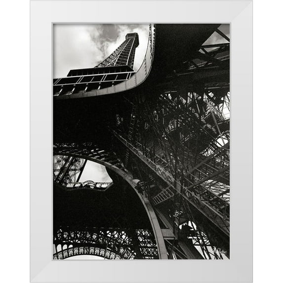 Uicker, Ralf 15x18 White Modern Wood Framed Museum Art Print Titled - Paris Eiffel III