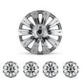 thumbnail image 2 of (4 Pack)15 inch Universal Wheel Rim Cover Hubcaps Snap on Car Truck Fit R15 Tire-Chrome, 2 of 8