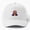 White, variant on Pumpkin Monster Baseball Cap, Character Graphic Design