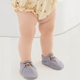 thumbnail image 2 of ZACPNCV Newborn Baby Cotton Booties Non-Slip Sole for Toddler Boys Girls Infant Winter Warm Fleece Cozy Socks Shoes Dark Gray, 2 of 7