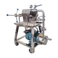 thumbnail image 1 of INTBUYING Stainless Steel Plate Frame Filter Press Slag big filter area 150 MODEL 220V, 1 of 13