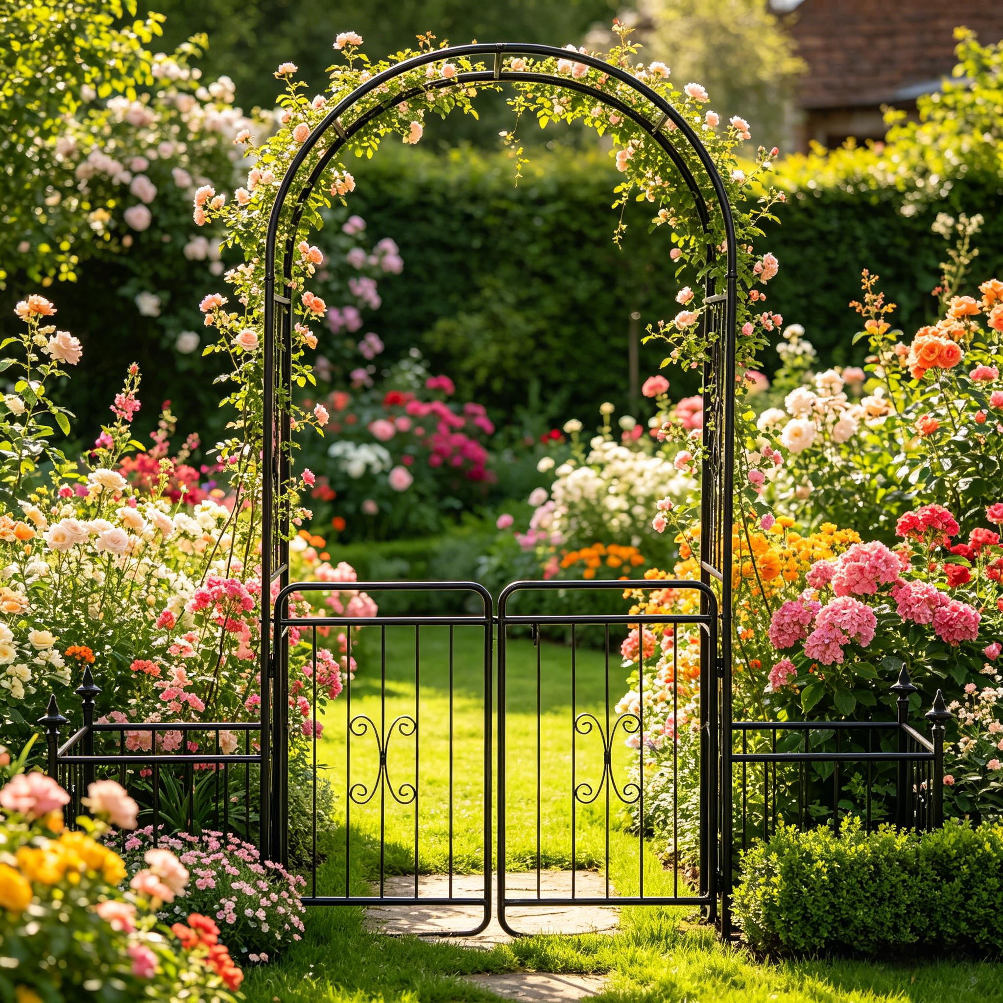 Wedding Arch, Lawn Archway Garden Arch Trellis Arch Arbor