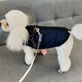 thumbnail image 5 of Xinhuaya Mullti Pet Dog Jacket With Harness Windproof Winter Pet Dog Padded Coat Clothes, 5 of 6
