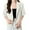 Beige Cardigan, variant on Htigea Womens Short Sleeve Suit Blazers Dressy Lapel Business Cardigans Casual Lightweight Outfit Blue,S