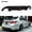 Gloss Black-For Infiniti Q50 2014-2017, variant on Rear Diffuser with Led Red Brake Light Compatible with 2014-2017 Infiniti Q50, Rear Bumper Fit for 2014 2015 2016 2017 (Glossy Black)