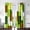 Avocado Green, variant on Green 100% Blackout Curtains for Bedroom 63 inch Length 2 Panels Set White Grey Modern Abstract Geometric Black Out Curtains Insulated Room Darkening Window Drapes for Living Room, 42Wx63L
