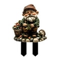 thumbnail image 2 of HHGBAD Dwarf Gnome Garden Stake Decoration - 2D Outdoor Planting Stake for Flower Beds, Potted Plants, Great Gift Idea for Garden Lovers, 2 of 6