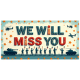 thumbnail image 4 of Decorative Design Farewell Banner Military Theme Appreciation Banner for Farewell Party Retirement Ceremony Military Event, 4 of 6