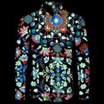 thumbnail image 1 of Camisas de manga larga con estampado 3D vintage de cachemira de la antigua Babilonia para hombre, tótem espiritual hinduismo, gráfico, ropa para hombre, 1 of 6