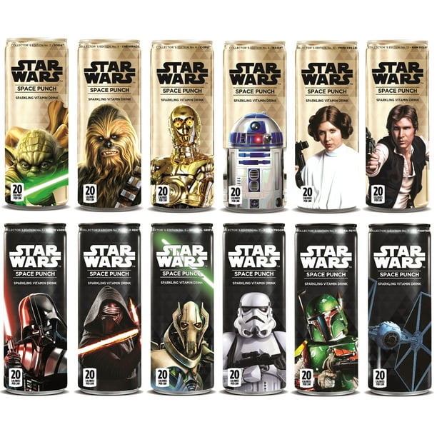 Star Wars Space Punch Sparkling Vitamin Drink Collectors Edition