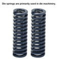 thumbnail image 4 of Heavy Duty Spring, 2pcs OD 10mm ID 5mm High Accuracy Steel Blue Light Load  Die Spring, 4 of 7