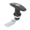 thumbnail image 2 of T Handle Door Lock, Anti Theft Zinc Alloy Oxidation Resistant T Handle Cabinet Latch  For Toolbox, 2 of 8