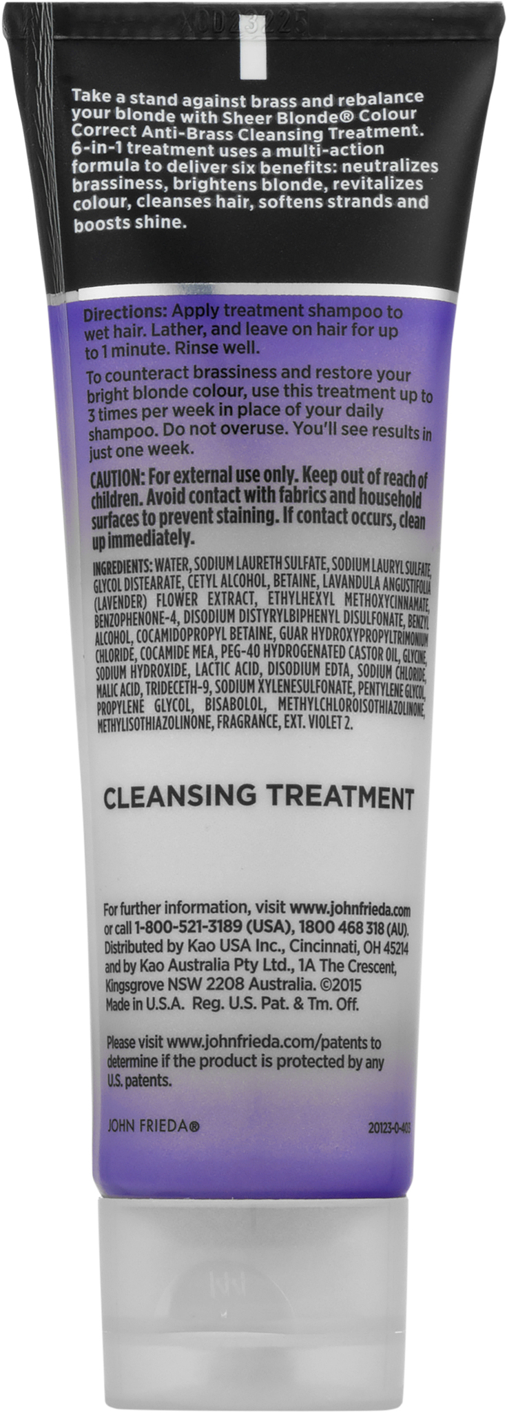John Frieda Sheer Blonde Colour Correct Anti Brass Cleansing
