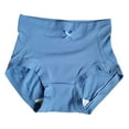 thumbnail image 2 of Xunlbb Womens Underwear Cotton Ladies Comfortable Solid Color Large Size Abdominal Panties Hight Waiste Underpants M-3XL Clearance Under $10, 2 of 4
